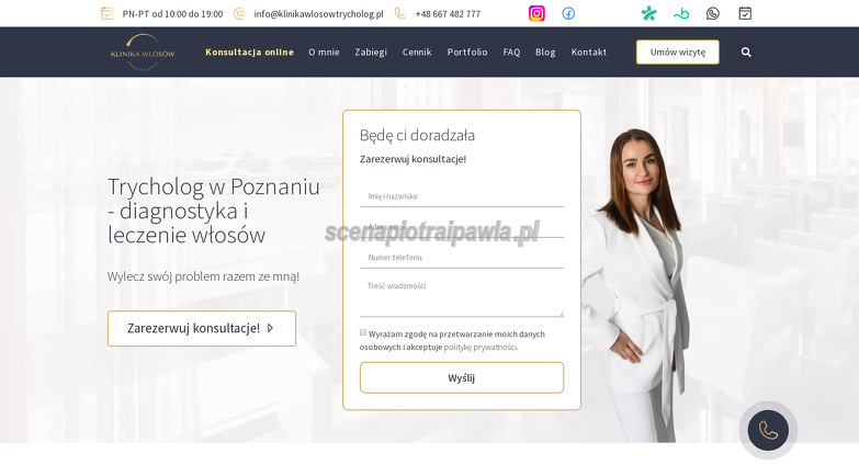 klinika-wlosow-trycholog-mgr-joanna-zadura